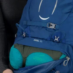 Sale Osprey Ariel 65 Womens Backpack XS/S ceramic blue