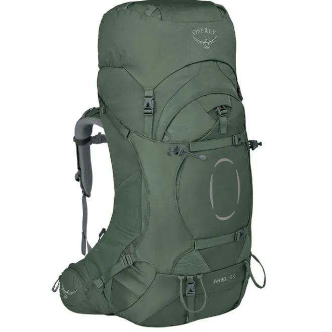 Discount Osprey Ariel 65 Womens Backpack M/L koseret green