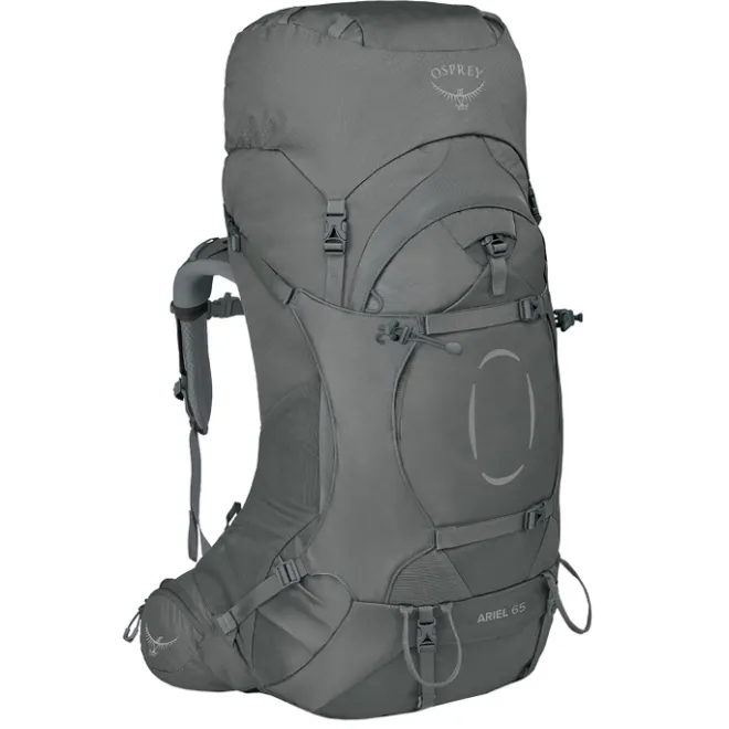 Outlet Osprey Ariel 65 Womens Backpack XS/S medium gray