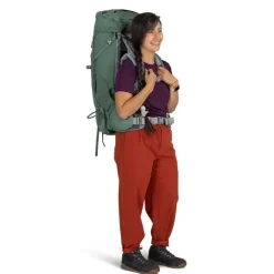 Hot Osprey Ariel 55 Womens Backpack M/L koseret green