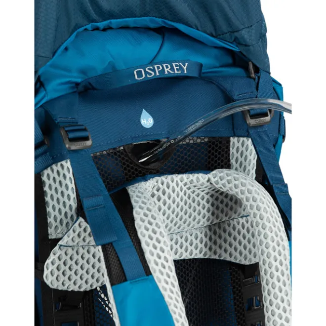 Best Osprey Atmos AG LT 65 S-M night shift-scoria blue