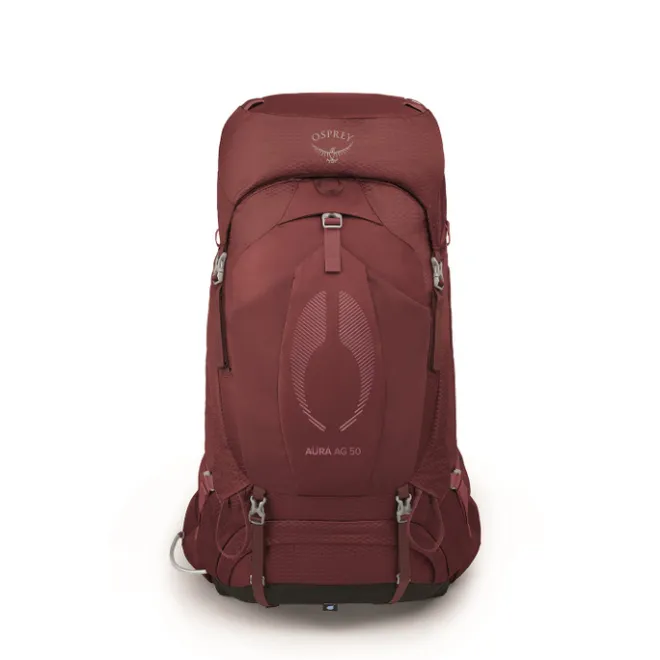 Discount Osprey Aura AG 50 WM/L berry sorbet red