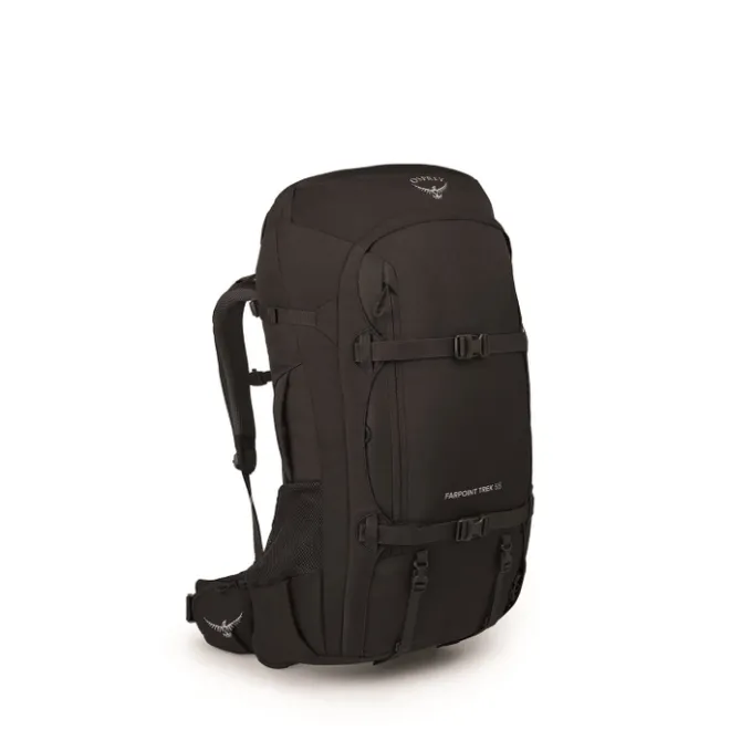 Outlet Osprey Farpoint Trek Pack 55 black