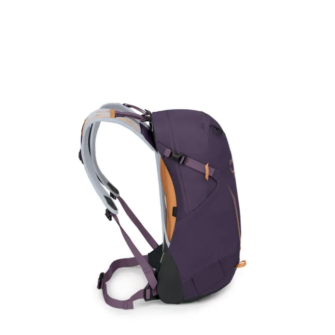Outlet Osprey Hikelite 18 purple ink-purple dusk-cheddar orange
