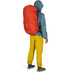 Clearance Osprey HiVis Raincover S-M mars orange