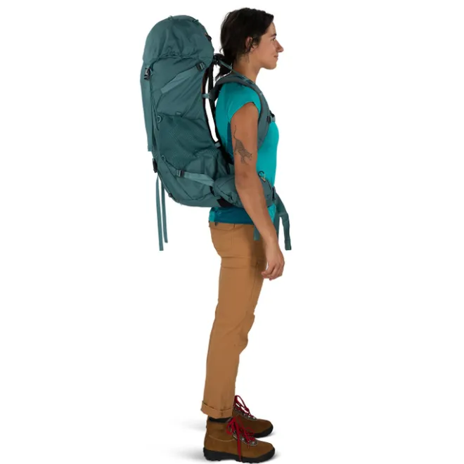 Outlet Osprey Renn 50 Women's cascade blue/melon orange