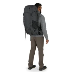 Best Osprey Rook 50 dark charcoal/silver lining