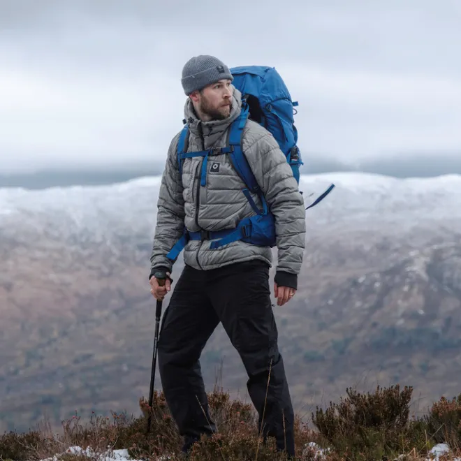 Best Osprey Rook 50 dark charcoal/silver lining
