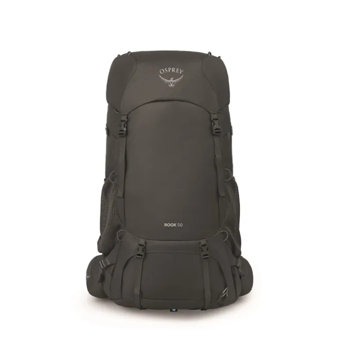 Best Osprey Rook 50 dark charcoal/silver lining