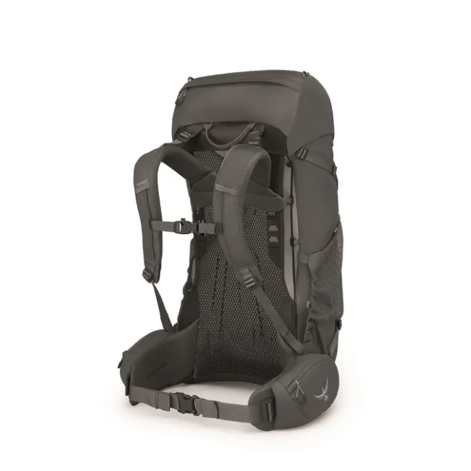 Best Osprey Rook 50 dark charcoal/silver lining