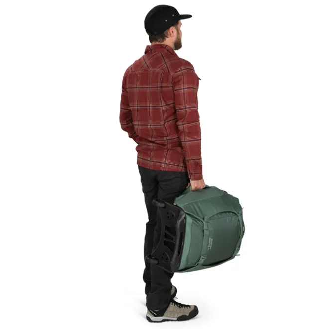 Best Osprey Sojourn Shuttle Wheeled Duffel 45L black
