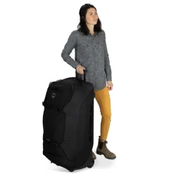 New Osprey Sojourn Shuttle Wheeled Duffel 130L black