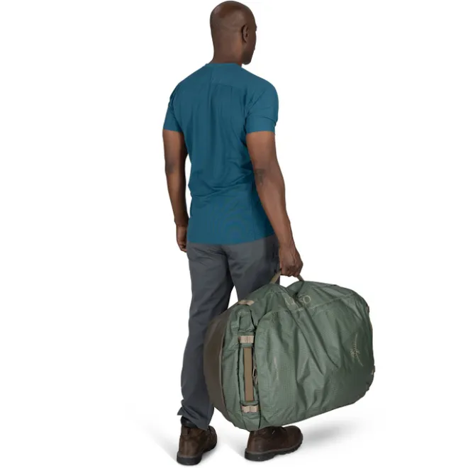 Discount Osprey Transporter 95 frosty mint-soundwave grey