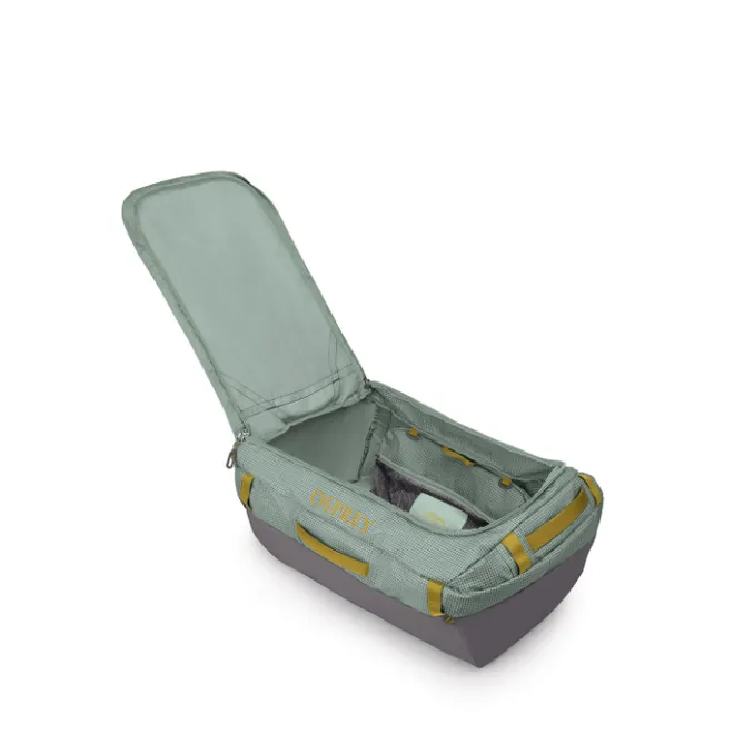 Discount Osprey Transporter 95 frosty mint-soundwave grey