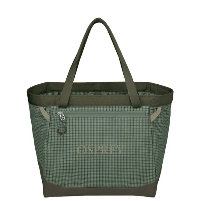 New Osprey Transporter Gear Tote 28 pine leaf-purple ink