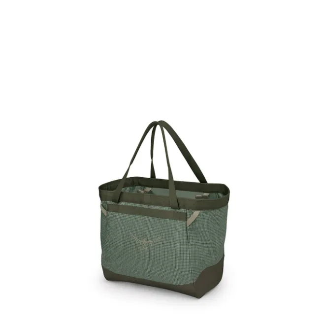 New Osprey Transporter Gear Tote 28 pine leaf-purple ink