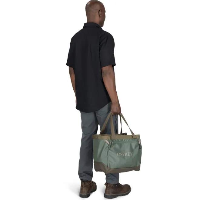 Sale Osprey Transporter Gear Tote 28 blue flame-scoria blue