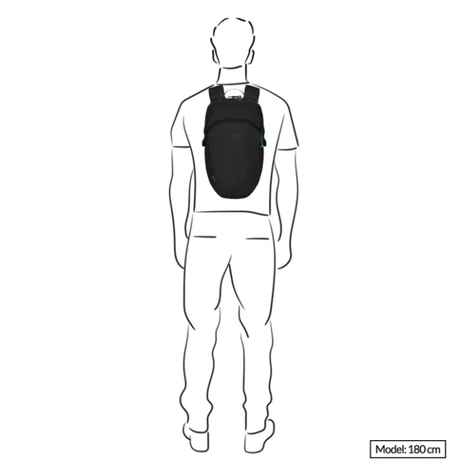 Discount Pacsafe Eco 18L Backpack Econyl canyon