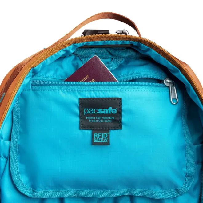 Discount Pacsafe Eco 18L Backpack Econyl canyon