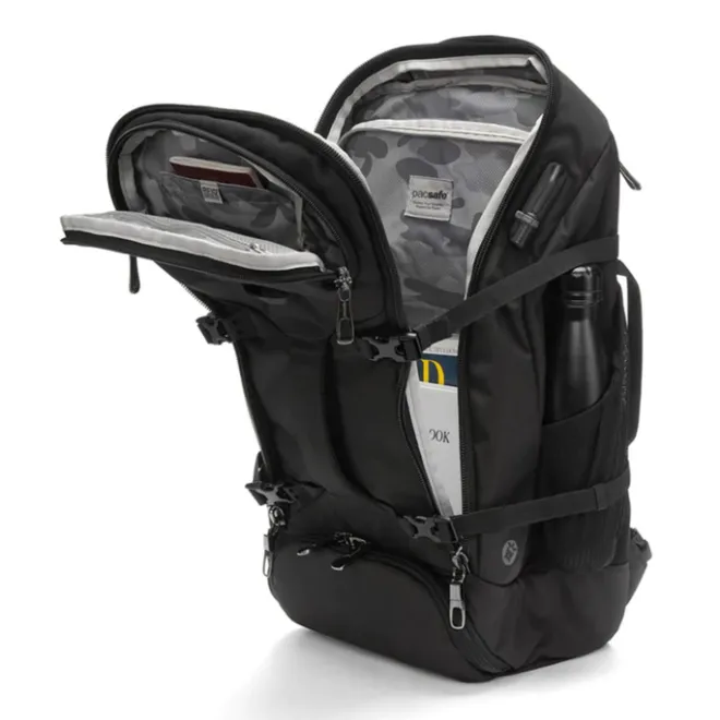 Outlet Pacsafe Venturesafe EXP35 Travel Backpack black