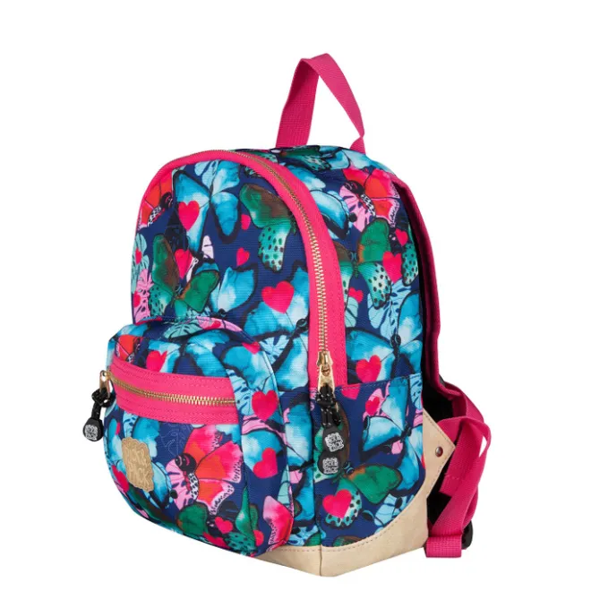 Clearance Pick & Pack Beautiful Butterfly Backpack S navy