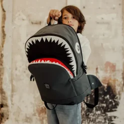 Discount Pick & Pack Shark Shape Backpack L anthracite