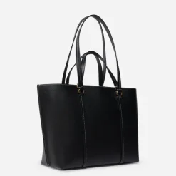 Clearance Pinko Carrie Shopper Big Pelle Botta black