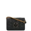 Online Pinko Love Click Mini Chevron black