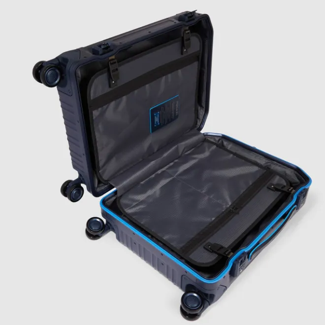 Online Piquadro ALU-B2 Cabin Trolley 55 blue