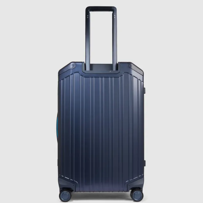 Online Piquadro ALU-B2 Medium Trolley 69 blue