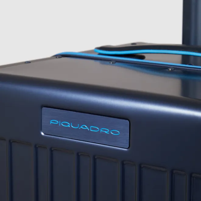 Online Piquadro ALU-B2 Medium Trolley 69 blue