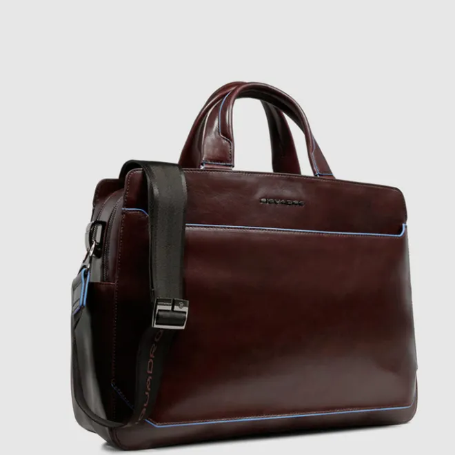 Clearance Piquadro B2 Laptop Shoulderbag 15.6" brown