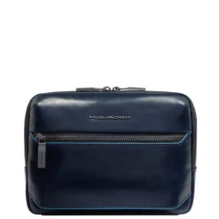 Hot Piquadro B2 Men's RFID Crossbody blue
