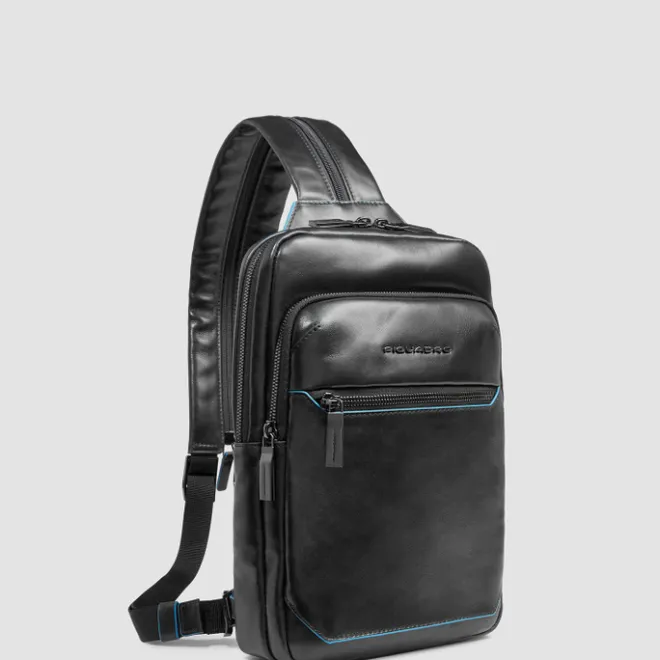 Discount Piquadro B2 Mono Slingbag black