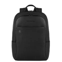 Piquadro Black Square Computer Backpack with iPad Compartment black II