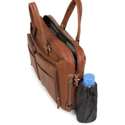 Hot Piquadro Black Square Computer Briefcase 15