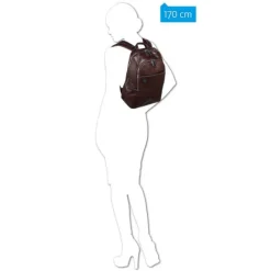 Clearance Piquadro Blue Square Backpack night blue