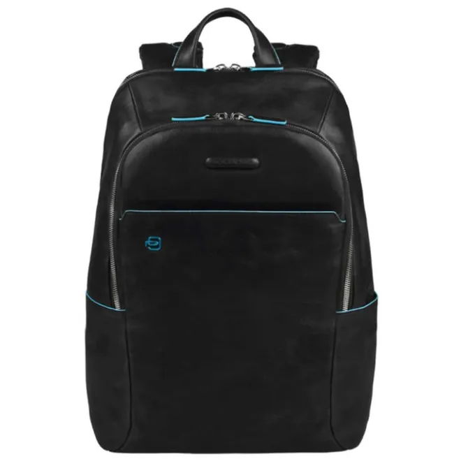 Online Piquadro Blue Square Backpack black