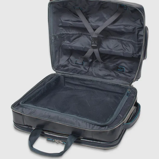 Online Piquadro Blue Square Cabin Trolley black