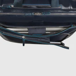 Online Piquadro Blue Square Cabin Trolley black