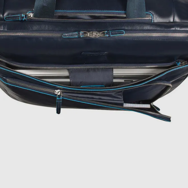 Online Piquadro Blue Square Cabin Trolley black