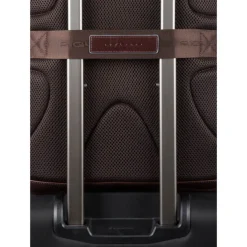 Hot Piquadro Blue Square Computer Backpack with iPad Compartment dark brown