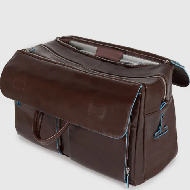 New Piquadro Blue Square Duffel Bag black