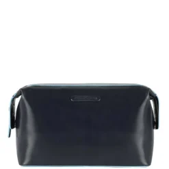 Sale Piquadro Blue Square Toiletry Bag night blue