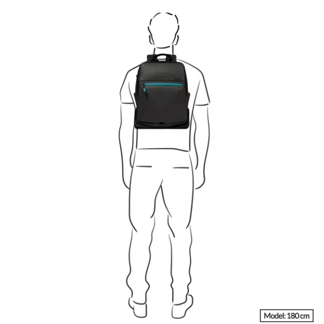 Piquadro C2OW Laptop Backpack 14" blue