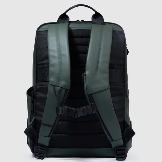 Clearance Piquadro C2OW Laptop Backpack 15.6" green