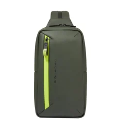 New Piquadro C2OW Mono Slingbag green