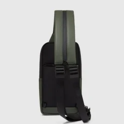 New Piquadro C2OW Mono Slingbag green