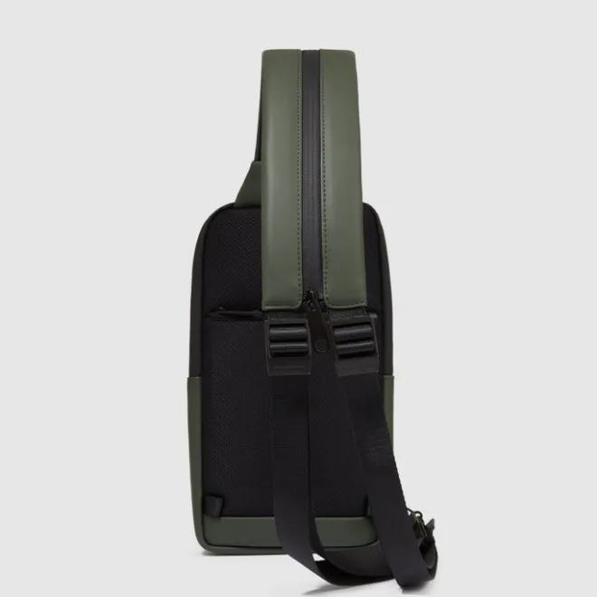 New Piquadro C2OW Mono Slingbag green