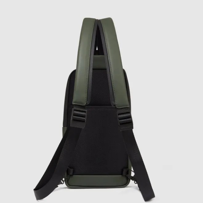 New Piquadro C2OW Mono Slingbag green